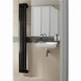 Rowton Designer 1700 x 175mm Black  Radiator