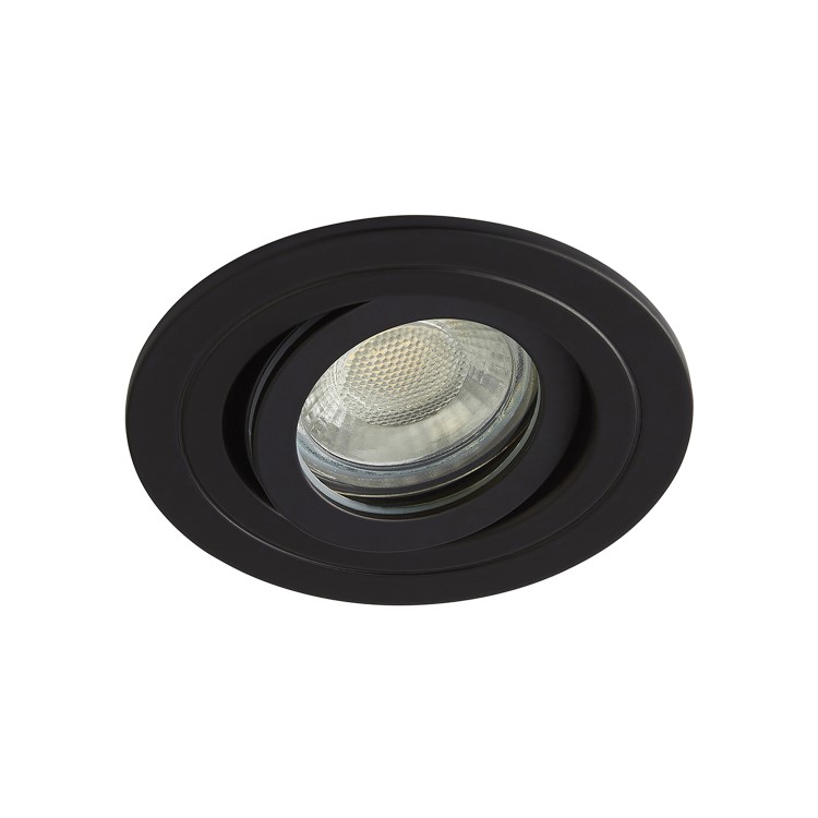 GRADE A1 - Cali Round Downlight IP65 black