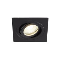 GRADE A1 - Cali square Downlight IP65 black