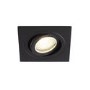 GRADE A1 - Cali square Downlight IP65 black