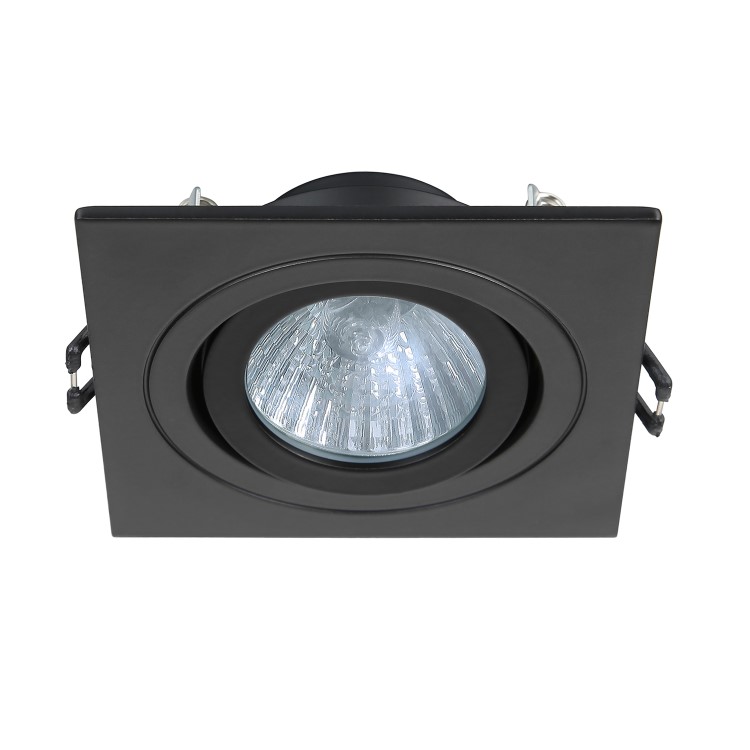 GRADE A1 - Cali square Downlight IP65 black