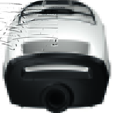 Miele BlizzardCX1ComfortPowerLine Cylinder Vacuum Cleaner - Lotus White