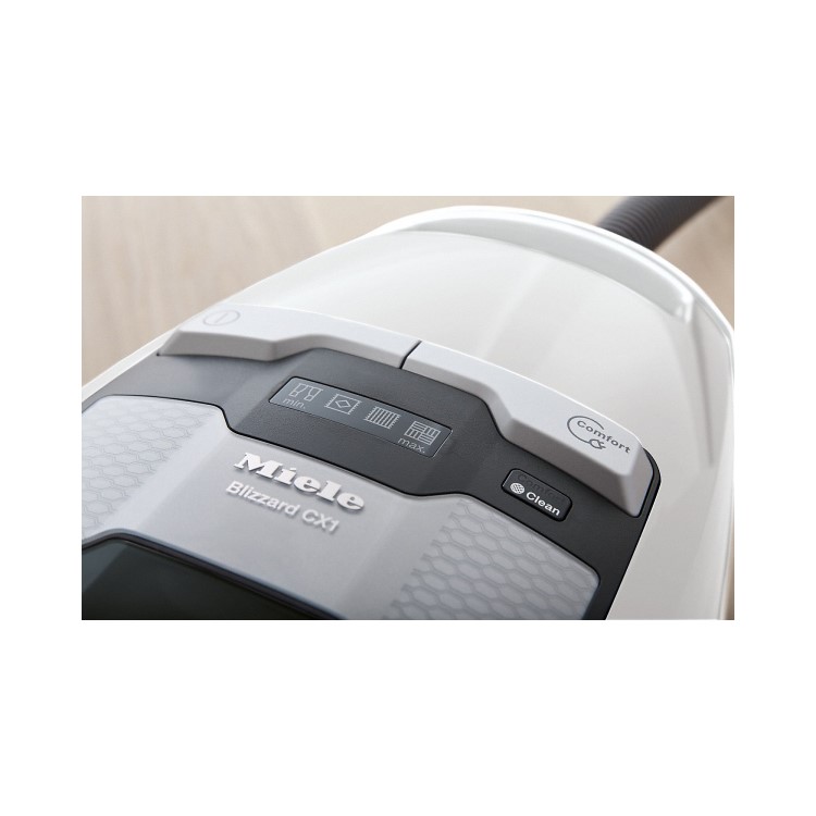 Miele BlizzardCX1ComfortPowerLine Cylinder Vacuum Cleaner - Lotus White