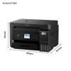 Epson EcoTank ET-3850 Colour Wireless / Network All-in-One Inkjet Printer 