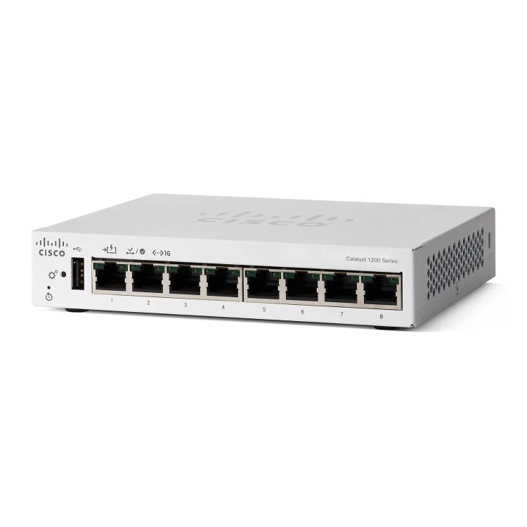 Cisco Catalyst C1200-8T-D 8-Port Desktop Smart Managed Switch