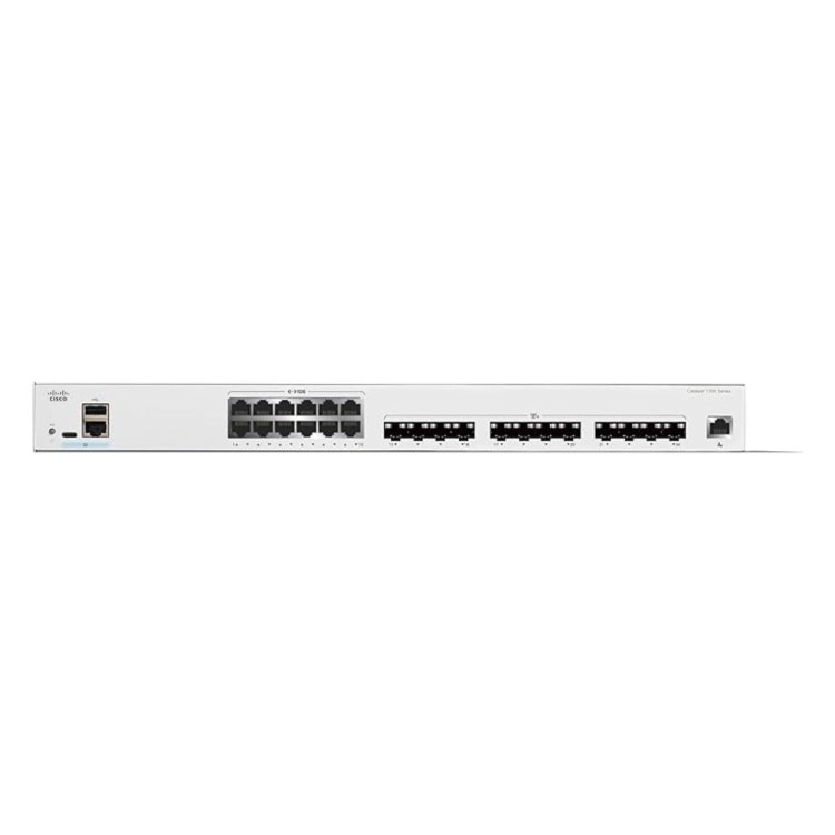 Cisco Catalyst C1300-24XTS 24-Port PoE+ Rack-mountable Smart Managed Switch