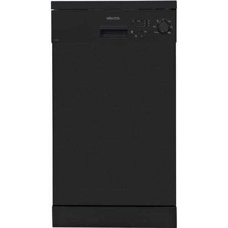 Refurbished Electra C1745B 10 Place Freestanding Slimline Dishwasher Black