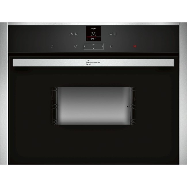 Neff C17DR02N0B N70 Touch Control 38L Built-in Steam Oven - Stainless Steel