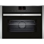 Neff C17FS32H0B N90 Compact Single Oven With FullSteam Function - Black