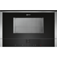Refurbished Neff N70 C17WR00N0B Built In 21L 900W Microwave Oven Stainless Steel