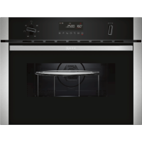NEFF C1AMG83N0B Compact Height Built-in Combination Microwave Oven - Stainless Steel