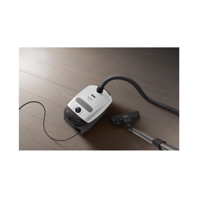 Refurbished Miele Classic C1 Flex Cylinder Vacuum Cleaner White