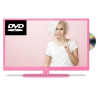 Ex Display - Cello C20230F 20 Inch Freeview LED TV with built-in DVD Player - Pink