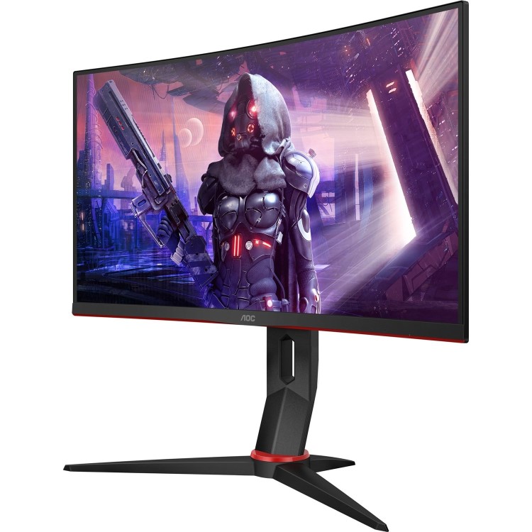 AOC C24G2U/BK 23.6" Full HD 165Hz Curved  Gaming Monitor
