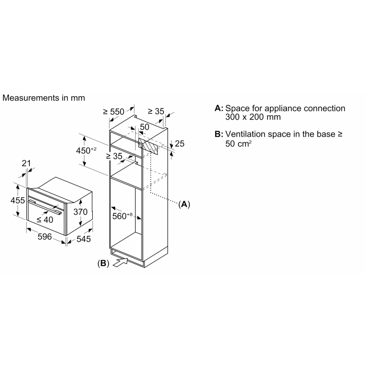 Refurbished Neff N70 C24GR3XG1B 36L 1000W Built In Microwave Oven Graphite