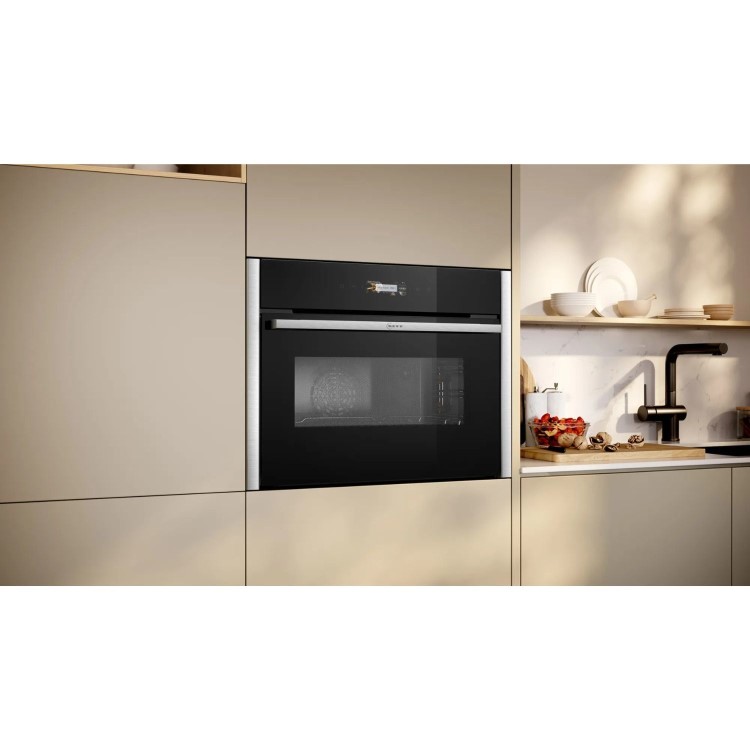 Neff N70 Built-In Combination Microwave Oven - Stainless Steel
