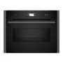 Neff N90 Pyrolytic 45L Built In Combination Microwave Oven - Graphite