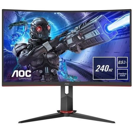 AOC C27G2ZU/BK 27" Full HD 240Hz Curved Gaming Monitor