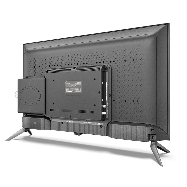 Cello 32 inch 12 Volt  DVD Traveller Smart Frameless TV Ultrafast WebOS