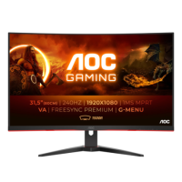 AOC C32G2ZE/BK 31.5" VA Full HD 240Hz Curved Gaming Monitor