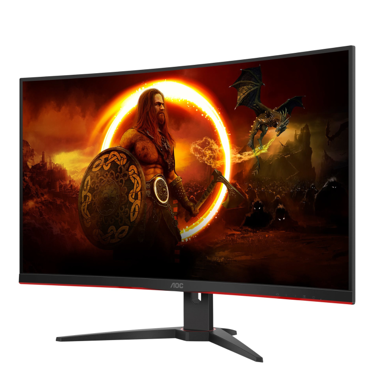 AOC C32G2ZE/BK 31.5" VA Full HD 240Hz Curved Gaming Monitor