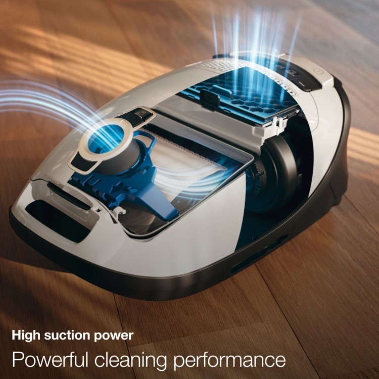 Refurbished Miele C3COMFORT Complete C3 Comfort XL Bagged Cylinder Vacuum Cleaner Marine Blue