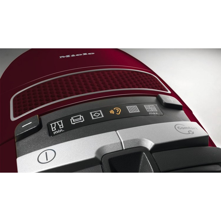 Refurbished Miele C3Cat&Dog C3 Complete Cat & Dog Pro Bagged Cylinder Vacuum Cleaner Tayberry Red