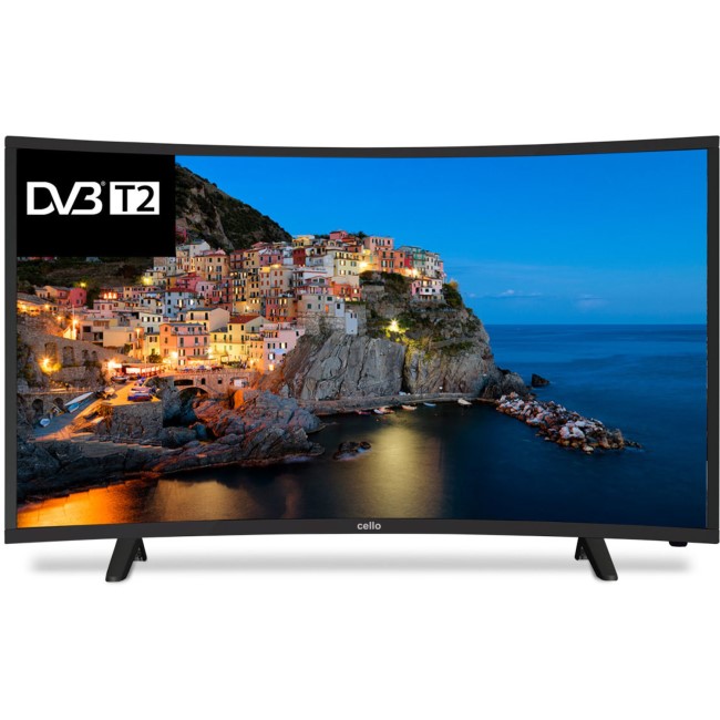 Cello C40229T2 40" 720p HD Ready Curved LED TV with Freeview HD