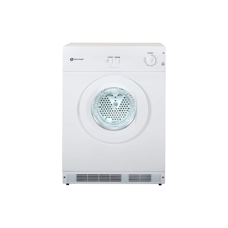 White Knight C42AW 6kg Freestanding Vented Tumble Dryer - White