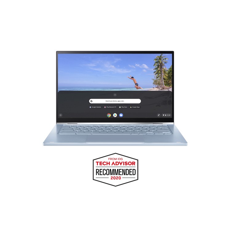 Refurbished Asus Flip C433TA-AJ0044 Core M3-8100Y 8GB 64GB 14 Inch Convertible Chromebook