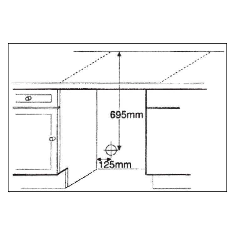 White Knight C43AW 6kg Integrated Vented Tumble Dryer