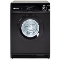 White Knight C44A7B 7kg Freestanding Vented Tumble Dryer - Black