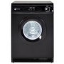 White Knight C44A7B 7kg Freestanding Vented Tumble Dryer - Black