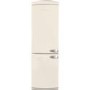 Servis C60185NFC-L Retro Left Hand Hinge Freestanding Fridge Freezer Cream