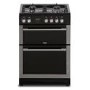 Creda 60cm Double Oven Dual Fuel Cooker - Stainless Steel