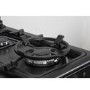 Refurbished Creda C60DFMRBL 60cm Double Oven Dual Fuel Mini Range Cooker Black