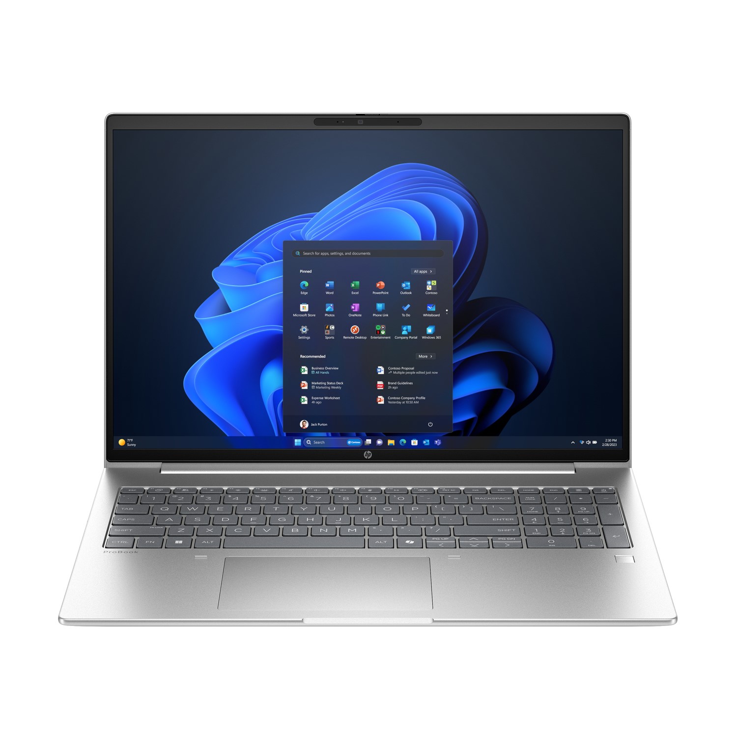HP ProBook 4 G1a AMD Ryzen 5 8GB RAM 256GB SSD 16 Inch Windows 11 Pro Laptop