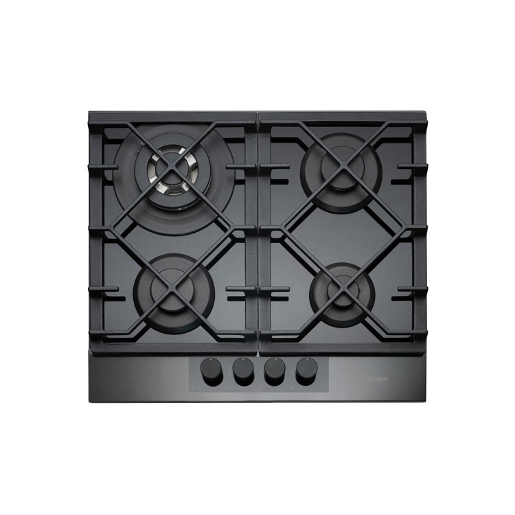 Caple 59cm 4 Burner Gas Hob - Gunmetal Grey