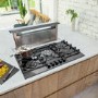 Refurbished Caple C889G 90cm 5 Burner Gas Hob Gunmetal Grey
