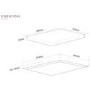 Refurbished Caple C897i 90cm 5 Zone Induction Hob With Bridgeable Zones