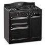 Creda 90cm Triple Cavity Dual Fuel Range Cooker - Black