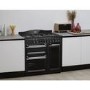 Creda 90cm Triple Cavity Dual Fuel Range Cooker - Black