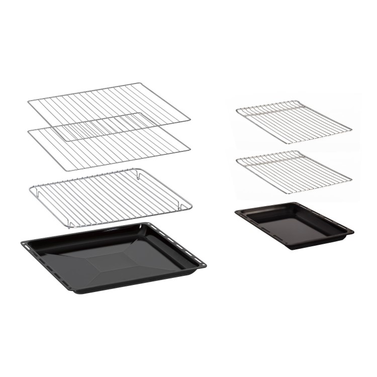 Creda 90cm Triple Cavity Dual Fuel Range Cooker - Black