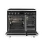 Smeg Symphony 90cm Electric Induction Range Cooker - Black