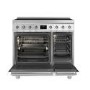 Smeg Symphony 90cm Electric Induction Range Cooker - Stainless Steel