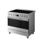 Smeg Symphony 90cm Electric Induction Range Cooker - Stainless Steel
