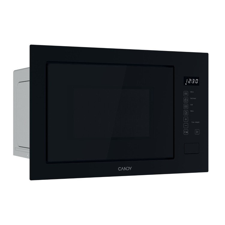 Candy Built-In 800W Microwave with Grill - Black