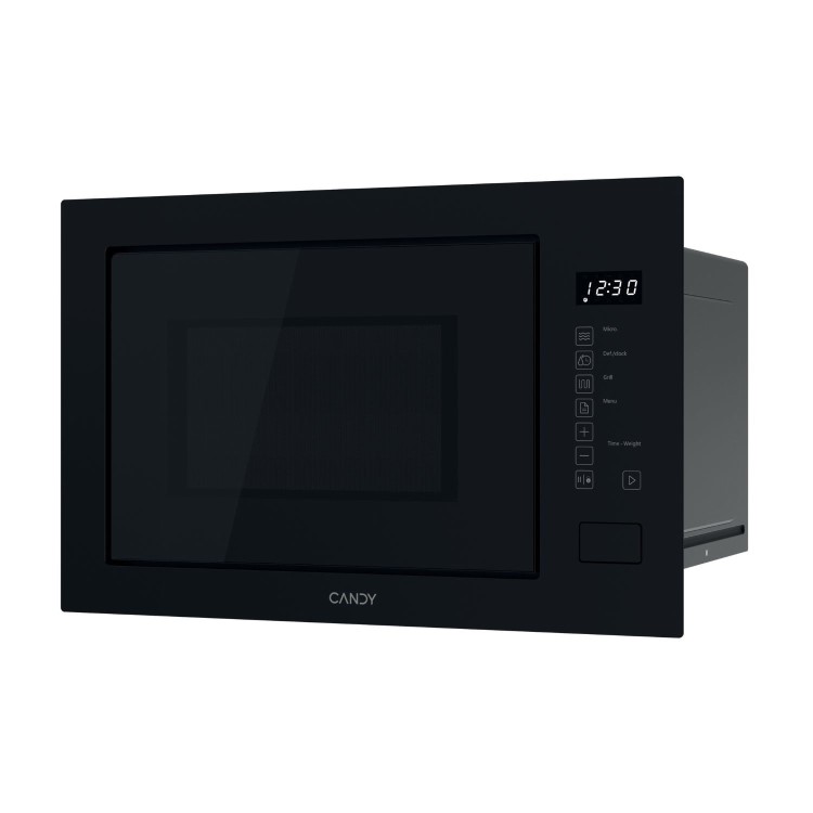 Candy Built-In 800W Microwave with Grill - Black