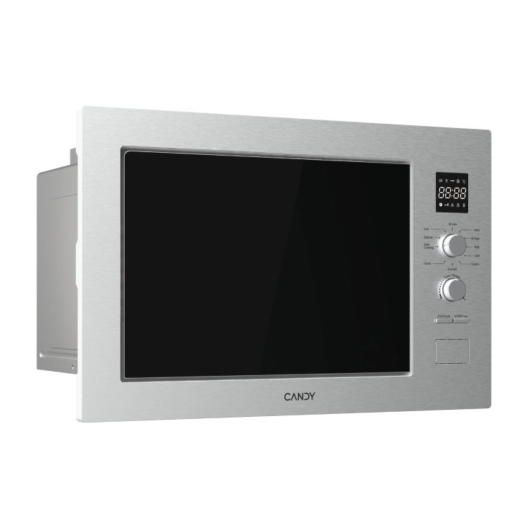 Candy Built-In 800W Microwave with Grill - Stainless Steel