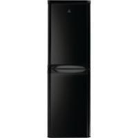 Indesit CAA55K 55cm Wide Freestanding Fridge Freezer Black
